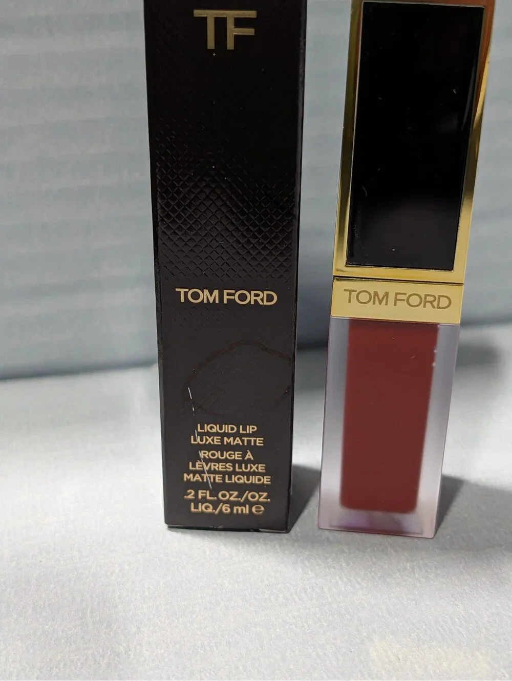 Tom Ford Liquid Lip Luxe Matte Lipstick 124 Secret Rendezvous 0.2 fl oz